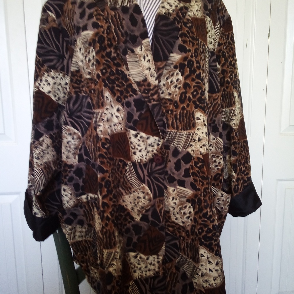 Plus size women's 6x blazer